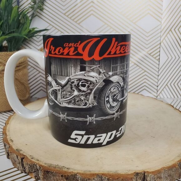 Snap On Choko Authentics Ltd Edition Iron and Wheels Mug - Picture 1 of 8
